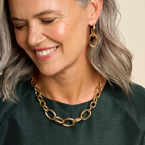 Oorbellen · Vander Avort ESSENTIALS · creool ovaal