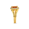 Ring · Vander Avort UNIQUE · met granaat spessartiet en diamant