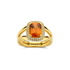 Ring · Vander Avort UNIQUE · met granaat spessartiet en diamant