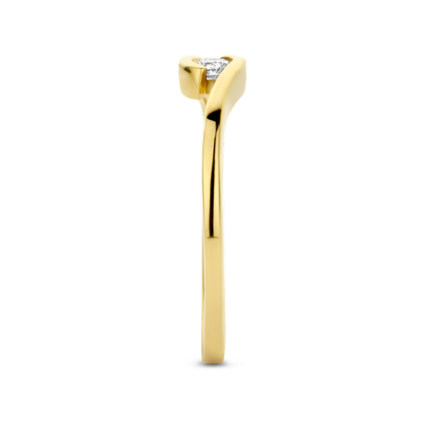 Ring Twist · Vander Avort INFINITE · met diamant
