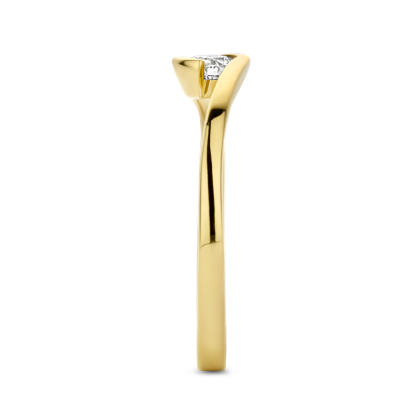 Ring Twist · Vander Avort INFINITE · met diamant