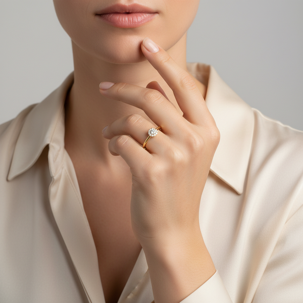 Ring entourage · Vander Avort ICON · met diamant
