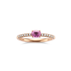 Ring · Vander Avort COLOURFUL · met saffier en diamant