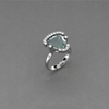 Ring · Vander Avort UNIQUE · met zonnesteen en diamant